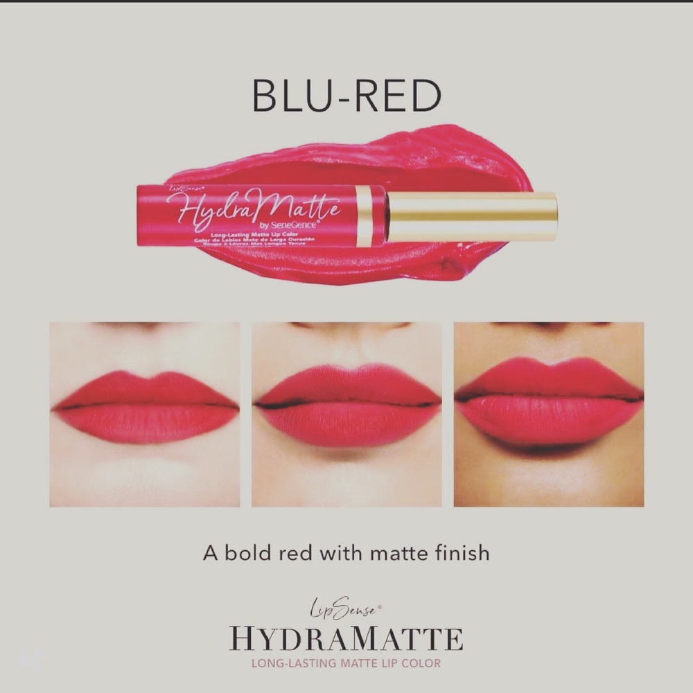 Blu Red matte lip Cream